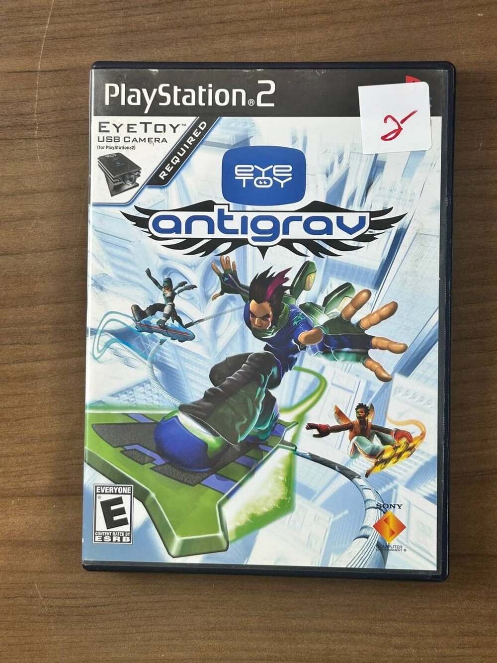 EyeToy AntiGrav Sony PlayStation 2 PS2 2004 Game Disc Case Manual CIB